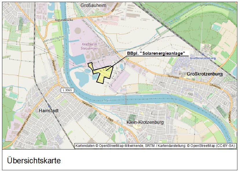 Bebauungsplan Nr. 31.1 „Solarenergieanlage“ der Gemeinde Großkrotzenburg